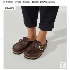 Birkenstock Buckley size 38 Narrow